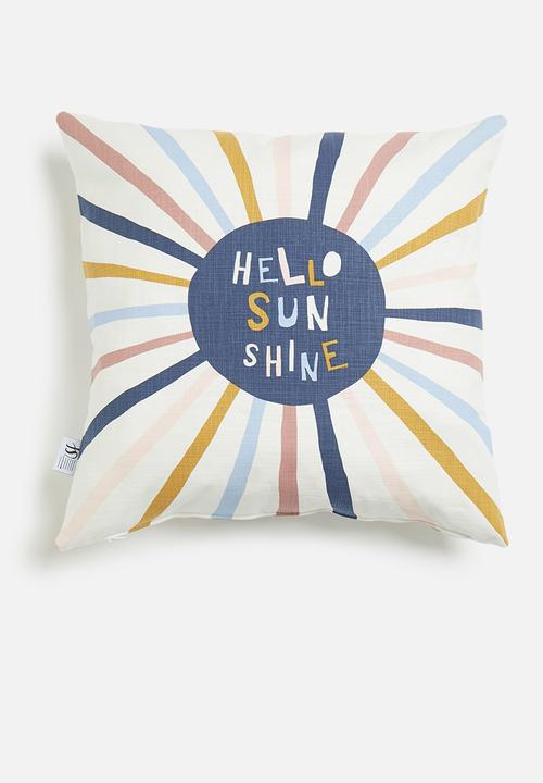 Sixth Floor - Sun ray cushions cover - multi