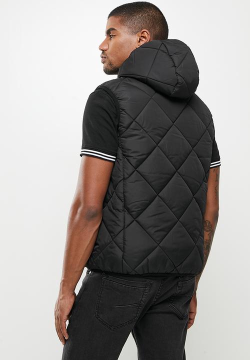 Brave Soul - Birch jacket - black
