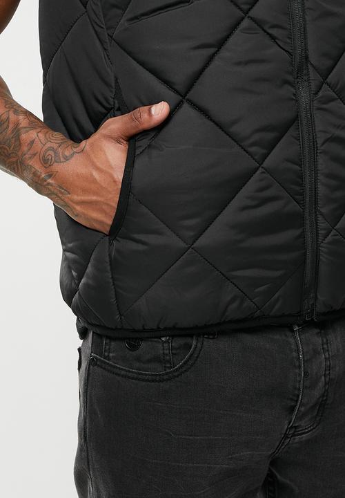 Brave Soul - Birch jacket - black