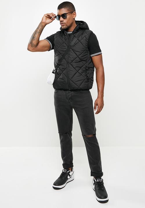 Brave Soul - Birch jacket - black