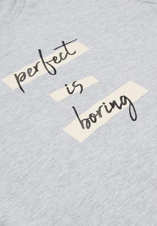 Rebel Republic - Girls printed tee - grey 