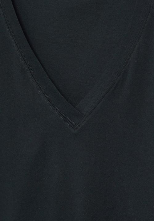 MANGO - T-shirt chalapi / black