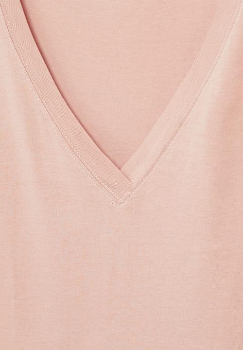 MANGO - T-shirt chalapi - light pastel orange