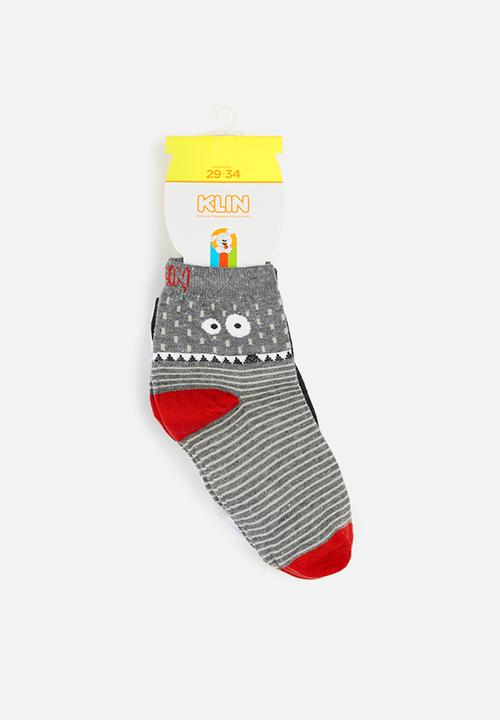 Klin - Boys multi print socks - multi