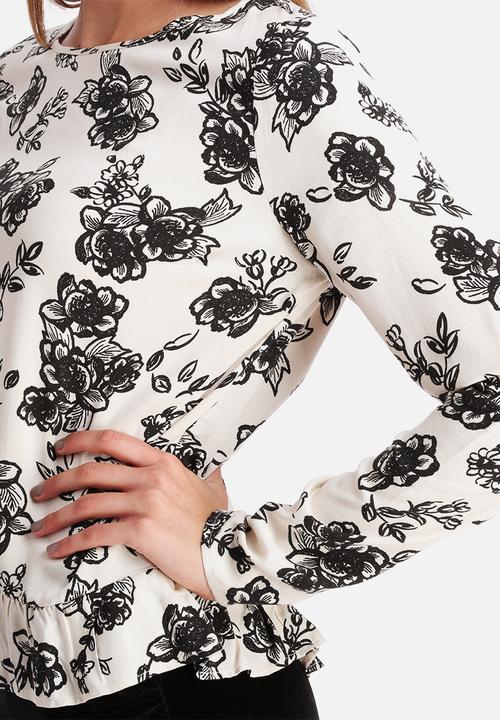 VILA - Flu Peplum Top