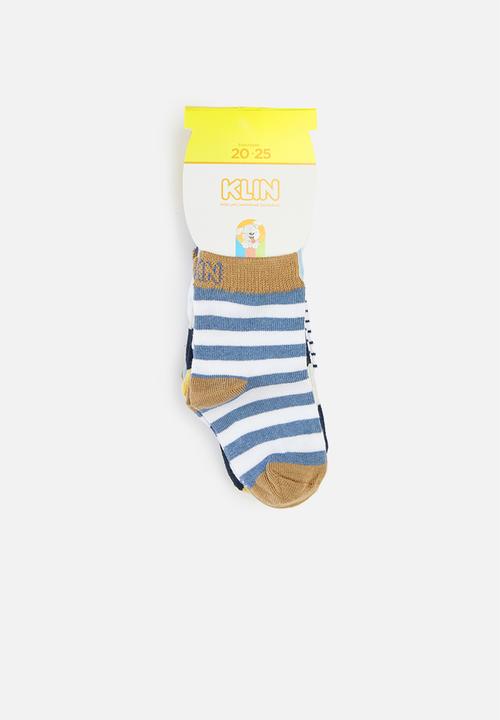 Klin - Boys multi stripe socks - multi