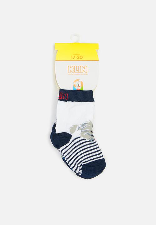 Klin - Baby boys car socks - multi