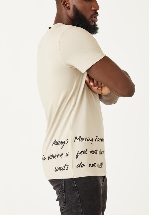 Flyersunion - Mens-regular photographic tee - mocca