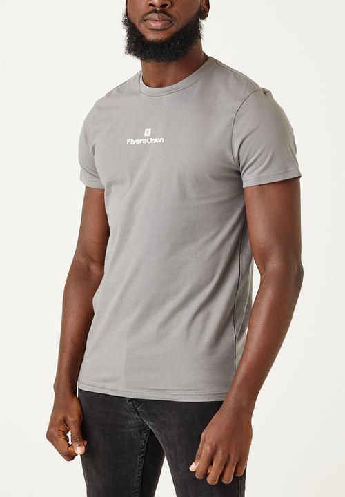 Flyersunion - Mens-regular printed tee - quiet shade