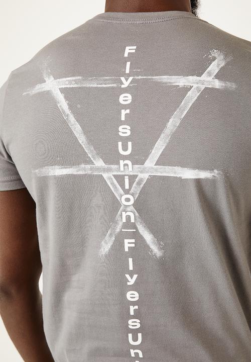 Flyersunion - Mens-regular printed tee - quiet shade