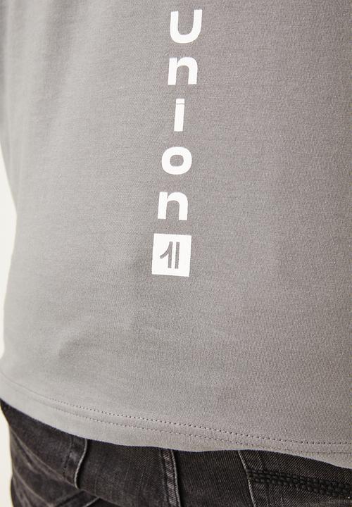 Flyersunion - Mens-regular printed tee - quiet shade