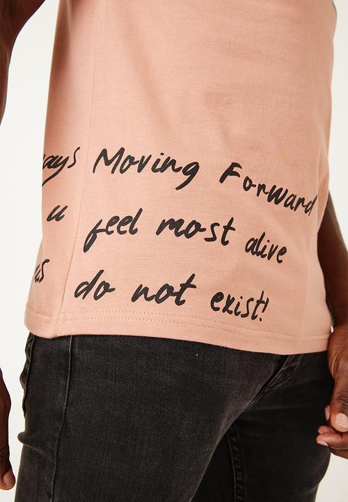 Flyersunion - Mens-regular photographic tee - ash rose