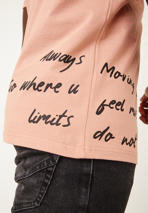 Flyersunion - Mens-regular photographic tee - ash rose