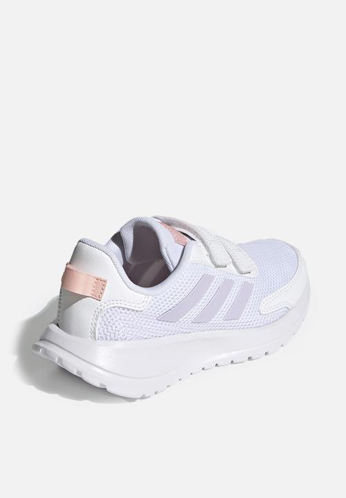 adidas Performance - Tensaur run c - ftwr white/purple tint/screaming green