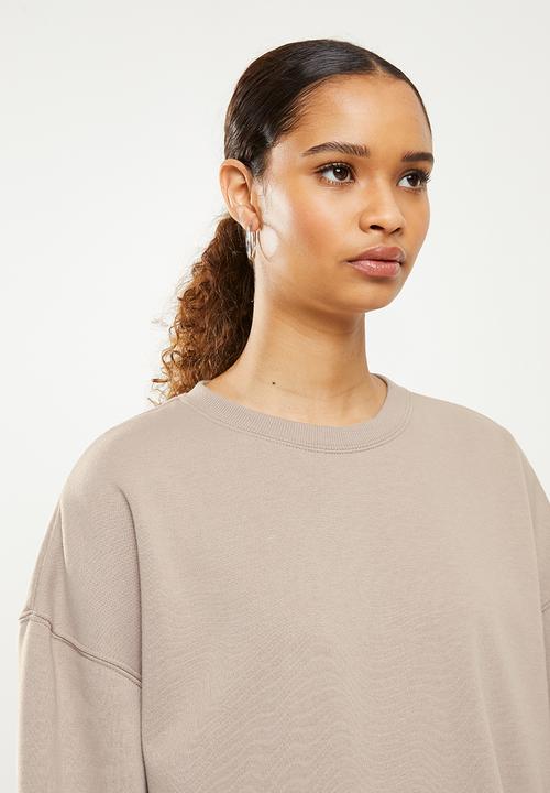 Factorie - Oversized crew neck sweater - etherea