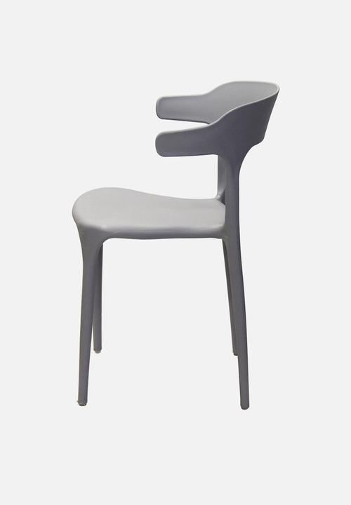 Fine Living - Chester café chair - light grey