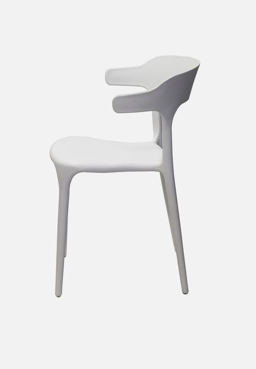 Fine Living - Chester café chair - white