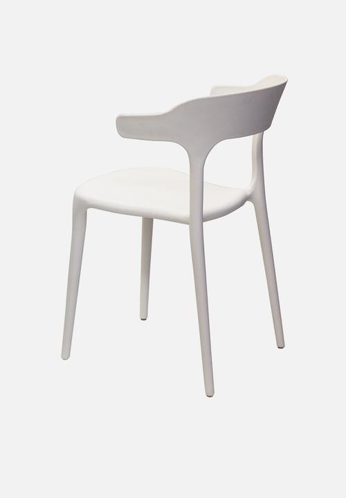 Fine Living - Chester café chair - white