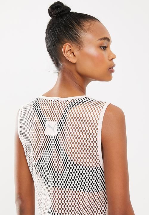 PUMA - Evide mesh dress - cloud pink