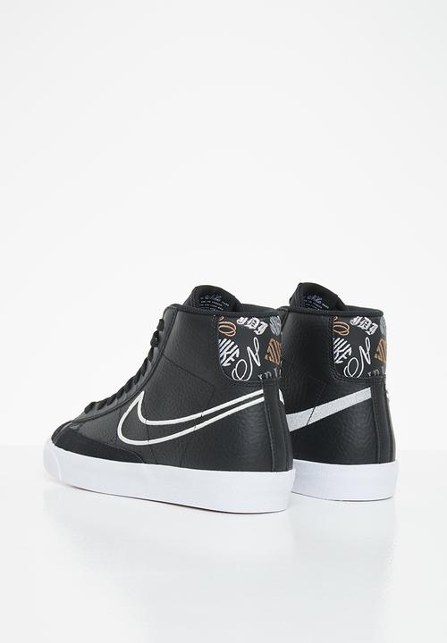 Nike - Nike blazer mid '77 se - black & cashmere-lt smoke grey-pink foam
