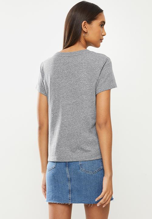 Vans - Flying v crew tee - grey heather