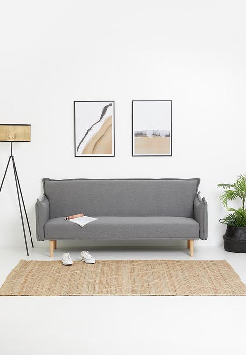 Sixth Floor - Hector sleeper couch - grey