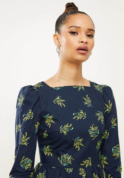 Glamorous - Bouquet dress - navy