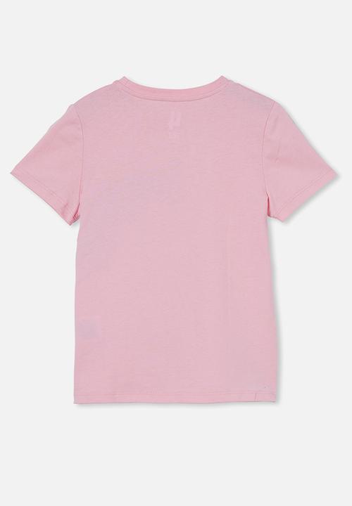 Cotton On - Stevie short sleeve embellished tee - pink