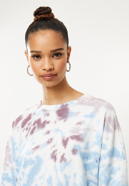 Missguided - Basic sweater dress tie dye missguided - multi 
