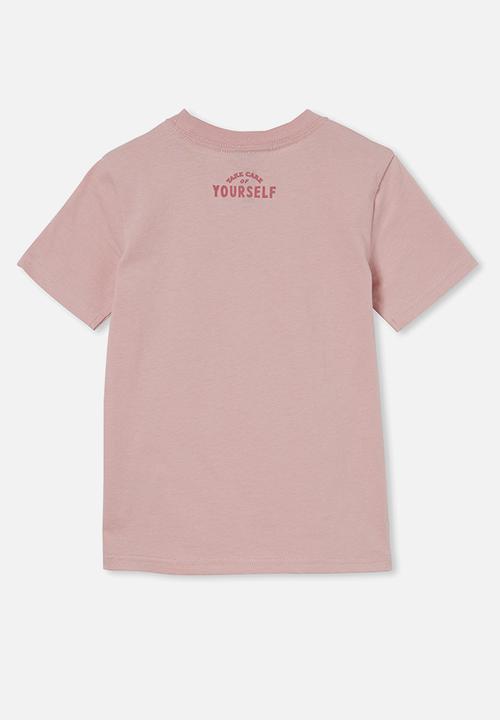 Cotton On - Co-lab short sleeve tee - lcn pea zephyr