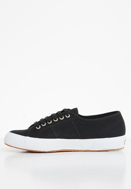 SUPERGA - 2750 cotu classic canvas - aay black pale gold