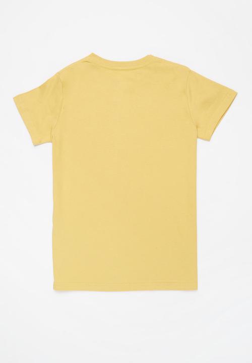 Quiksilver - Sea tales boys tee - yellow 