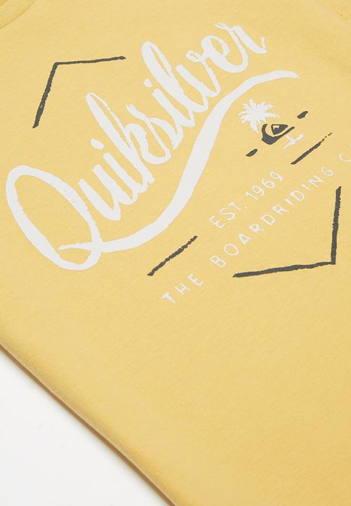 Quiksilver - Sea tales boys tee - yellow 