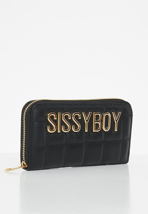 SISSY BOY - Square it off  purse  - black