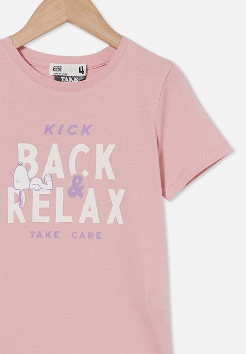 Cotton On - License short sleeve tee - pink