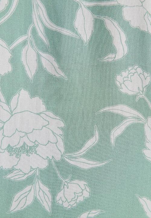 edit - Button detail tiered maxi - aqua