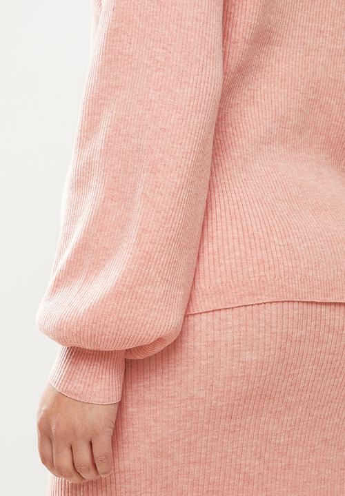 Cotton On - Maternity friendly ultimate pullover - dusty pink marle