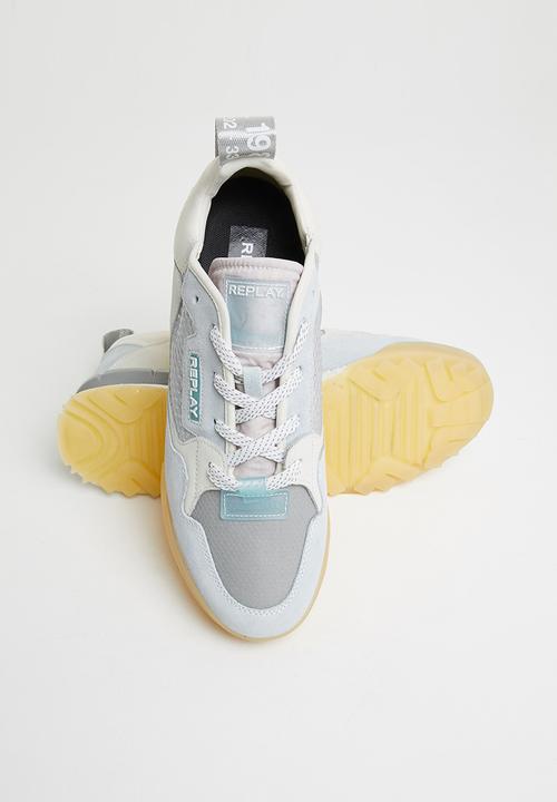 Replay - Morley - lt grey/off white