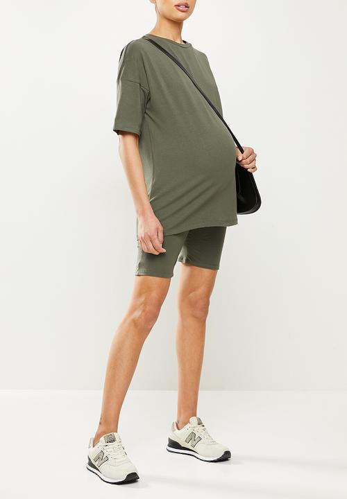 Superbalist - Cotton boxy tee - light olive