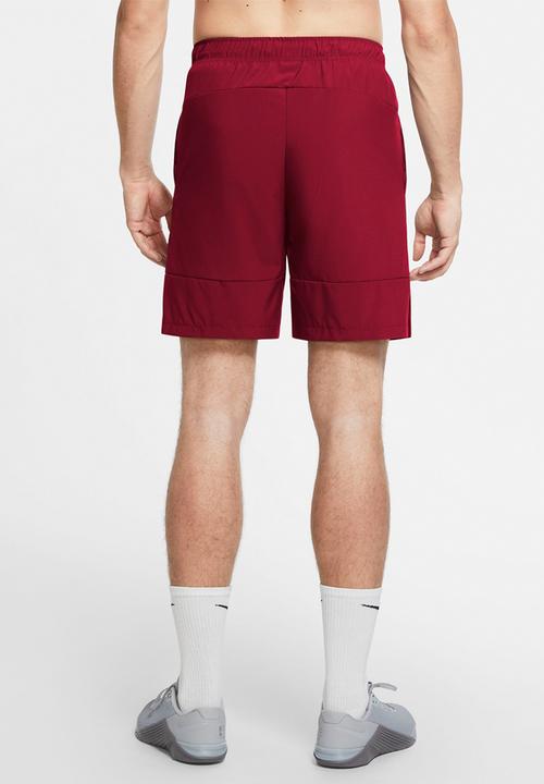 Nike - Nk df flex wvn short - pomegranate/black