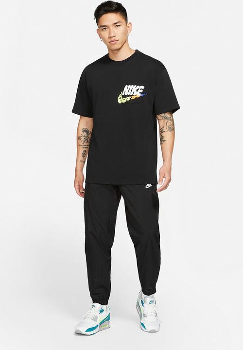 Nike - Nsw spe wvn lnd track pant - black & white