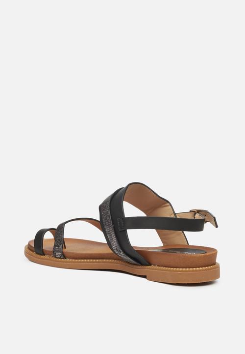Butterfly Feet - Ellie 2 sandal - black