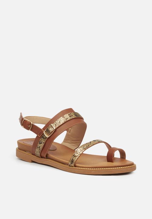 Butterfly Feet - Ellie 2 sandal - tan