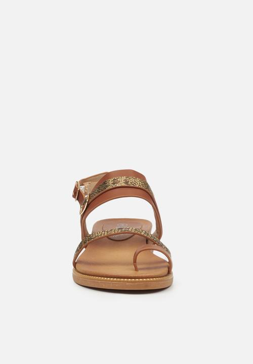Butterfly Feet - Ellie 2 sandal - tan