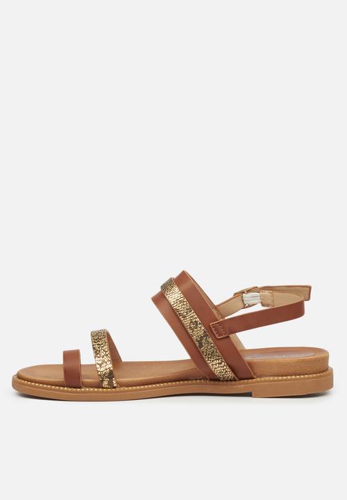 Butterfly Feet - Ellie 2 sandal - tan