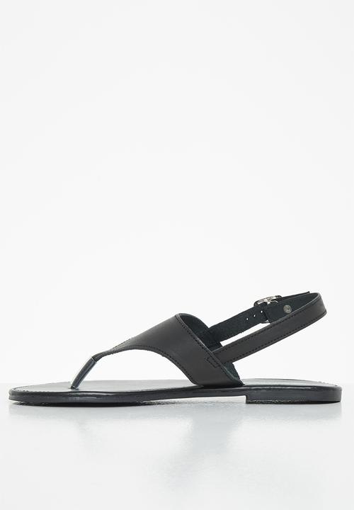 Superbalist - Quin leather T-Bar sandal - black