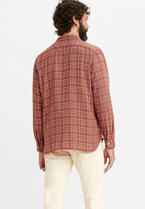 Levi’s® - Classic worker bombardino - marsala plaid