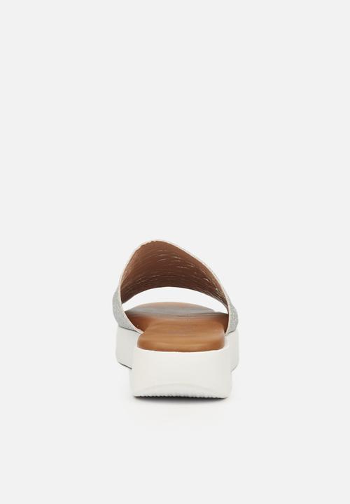 Butterfly Feet - Fuji 1 flatform sandal - silver
