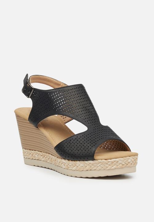 Butterfly Feet - Avery 2 wedge - black