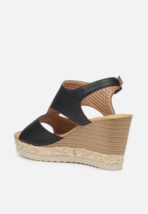Butterfly Feet - Avery 2 wedge - black